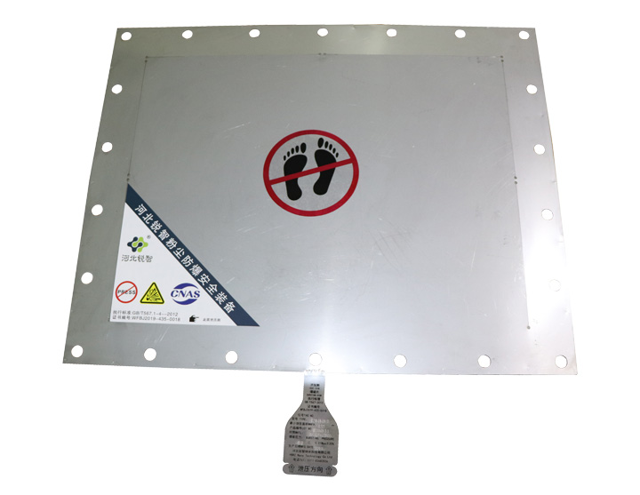 泄爆片、爆破片應用于粉塵除塵，泄爆，泄放壓力，室外型安裝